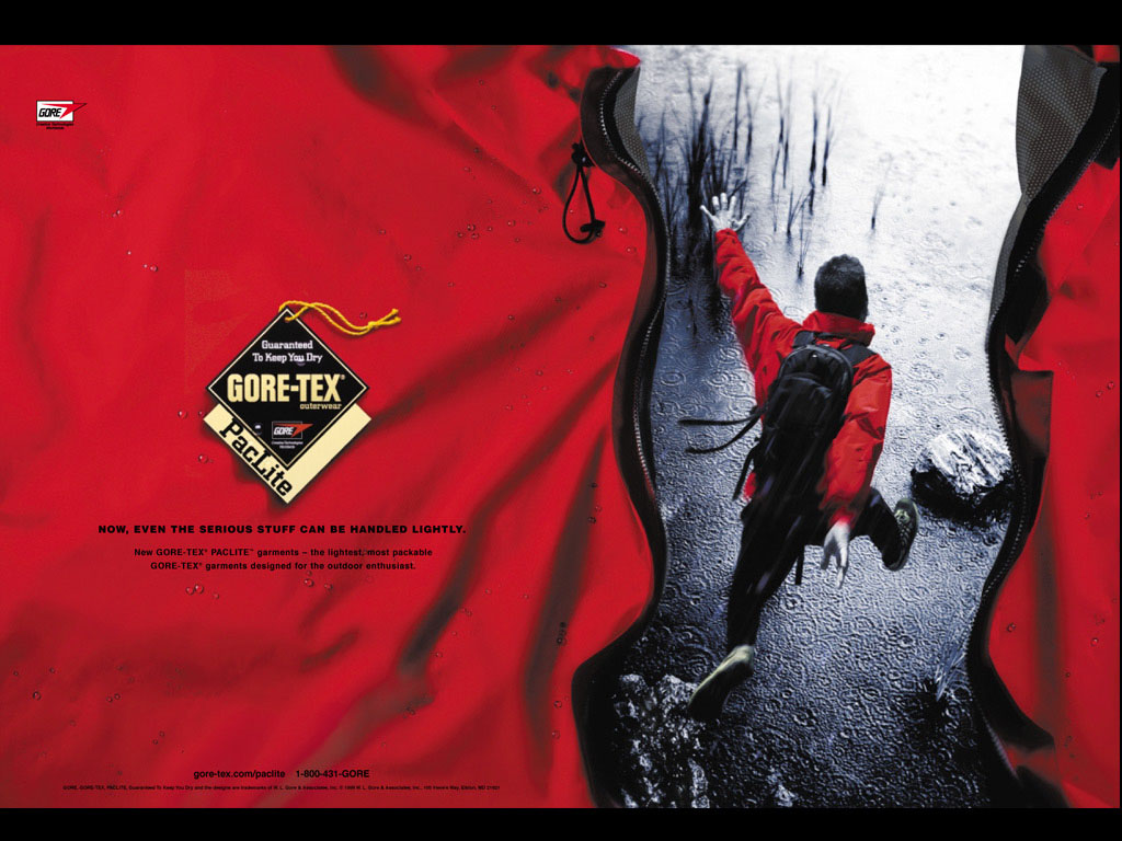 12 just imagine gore-tex marketing