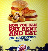 burger king ad product attributes and benefits