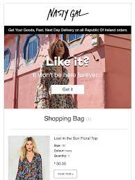 ecommerce product analytics nasty gal