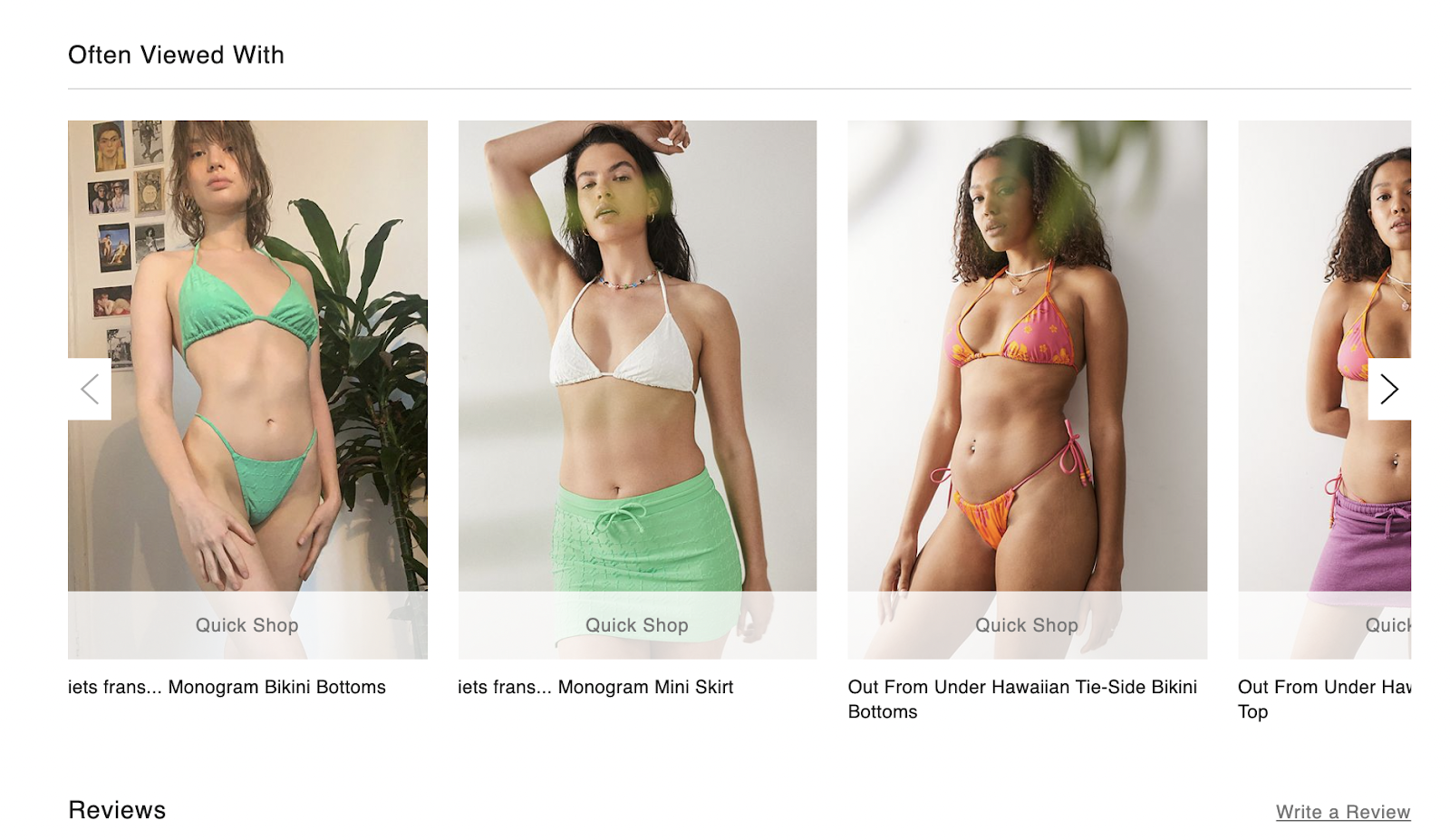 product discovery ecommerce recommendations