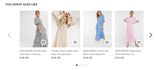 ai in ecommerce asos personalization
