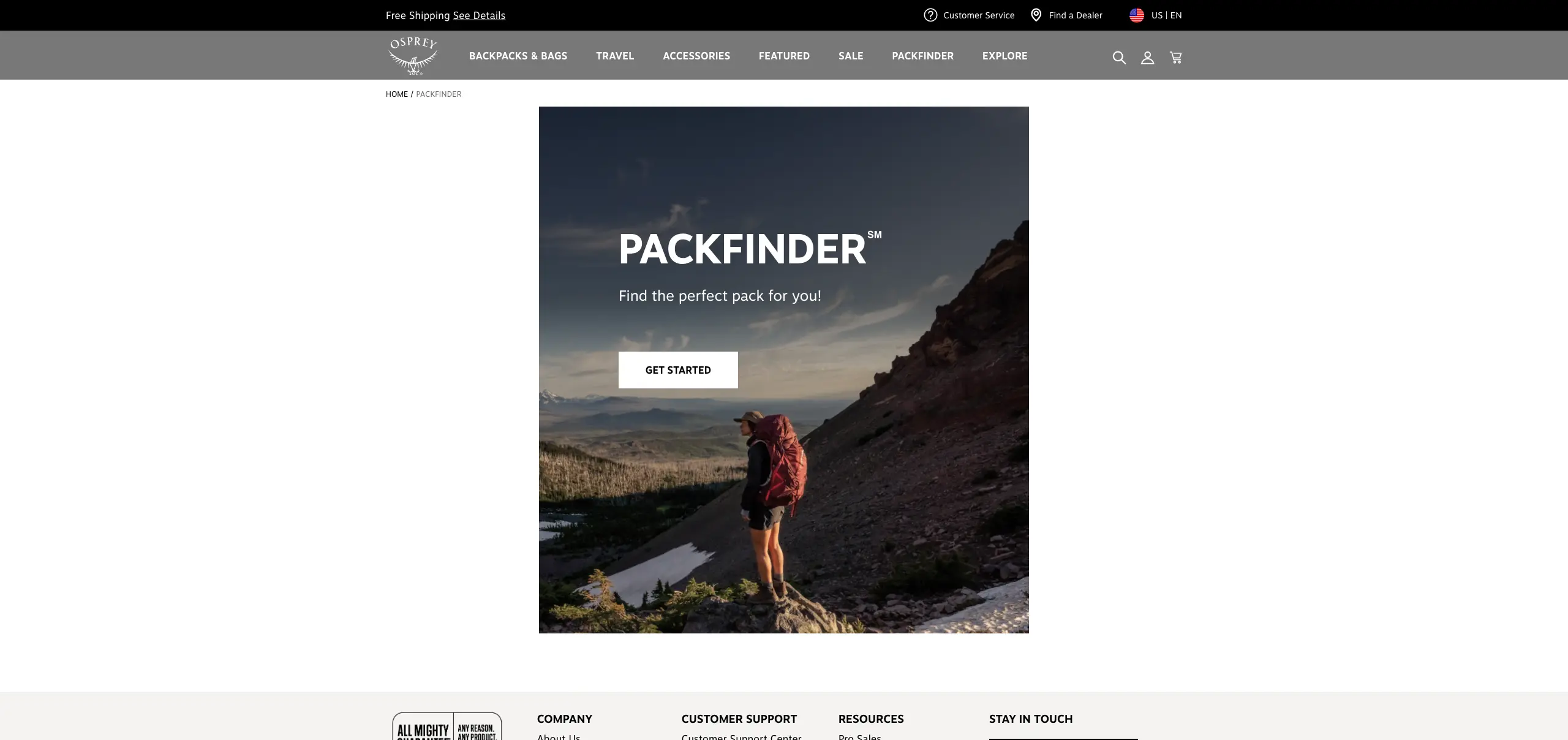 osprey-packfinder