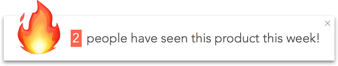 small numbers social proof marketing examples