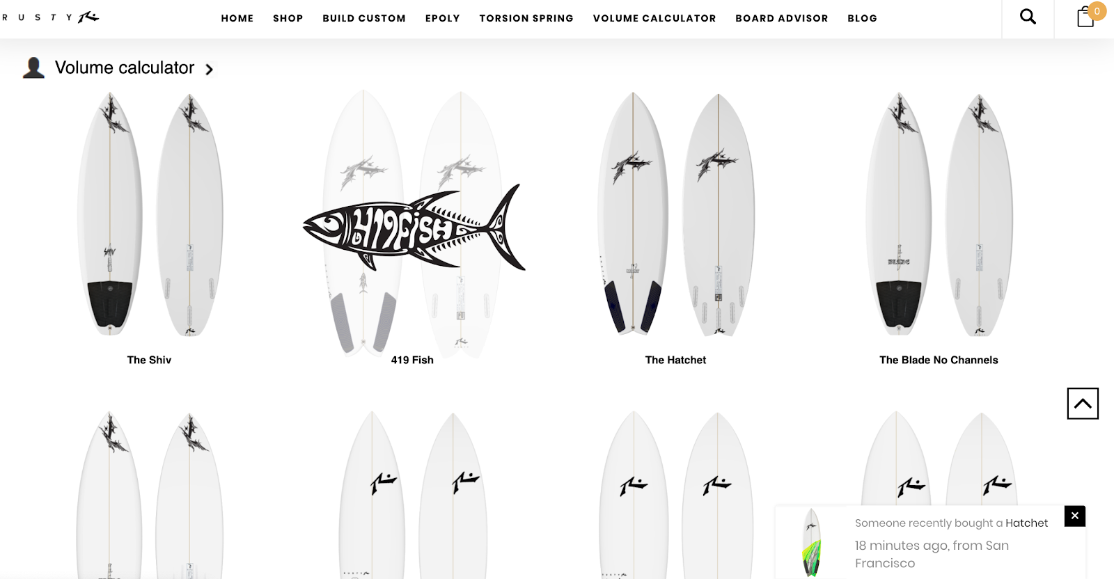 product listing page ecommerce