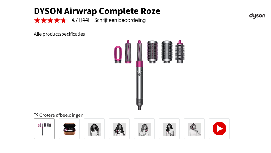 product bundling strategy dyson